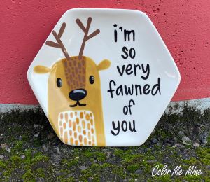 Altamonte Springs Color Me Mine Fawn Plate