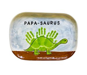 Altamonte Springs Color Me Mine Papasaurus Plate