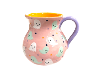 Altamonte Springs Color Me Mine Cute Ghost Pitcher