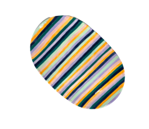 Altamonte Springs Color Me Mine Stripes Platter
