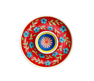 Altamonte Springs Color Me Mine Floral Chip N Dip Bowl