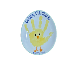 Altamonte Springs Color Me Mine Little Chick Egg Plate